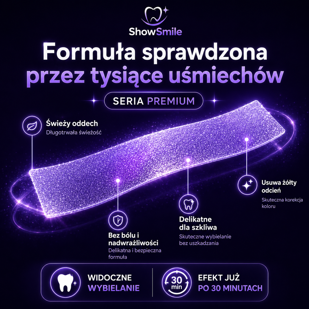 Paski wybielające ShowSmile™